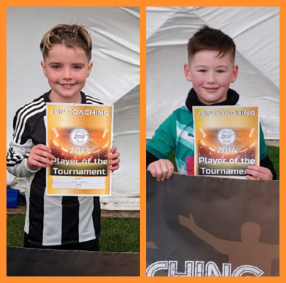 A Huge Well Done To The Two Lads 

Shea - 2014 Cliftonville 🏆🔥⚽️
Archie - 2013 Dromara Village 🏆🔥⚽️

Recently Voted Players Of The Tournament at The J5F Coaching New Years Competitions 

These Two Lads Had Great Mornings Playing For Their Clubs 👌👌👌

⚽️⚽️⚽️⚽️⚽️⚽️⚽️⚽️⚽️⚽️⚽️