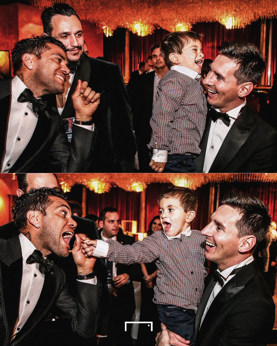 Dani Alves the fun uncle 😜