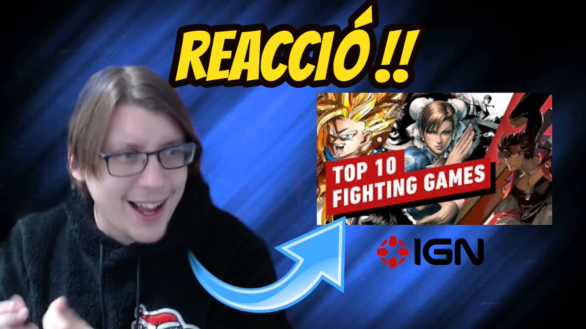 NOU VIDEO!! 📷🔥🔥

Reaccionant al "TOP 10 Fighting Games" de IGN!!

➡️youtu.be/9C5dnLKGz-c
➡️youtu.be/9C5dnLKGz-c

Els 10 millors jocs de lluita de la historia??!! Aquest vídeo ha sigut votat per la comunitat de Youtube. Moltes gràcies!!

Doneu-li amor 💖🔃🙇‍♂️