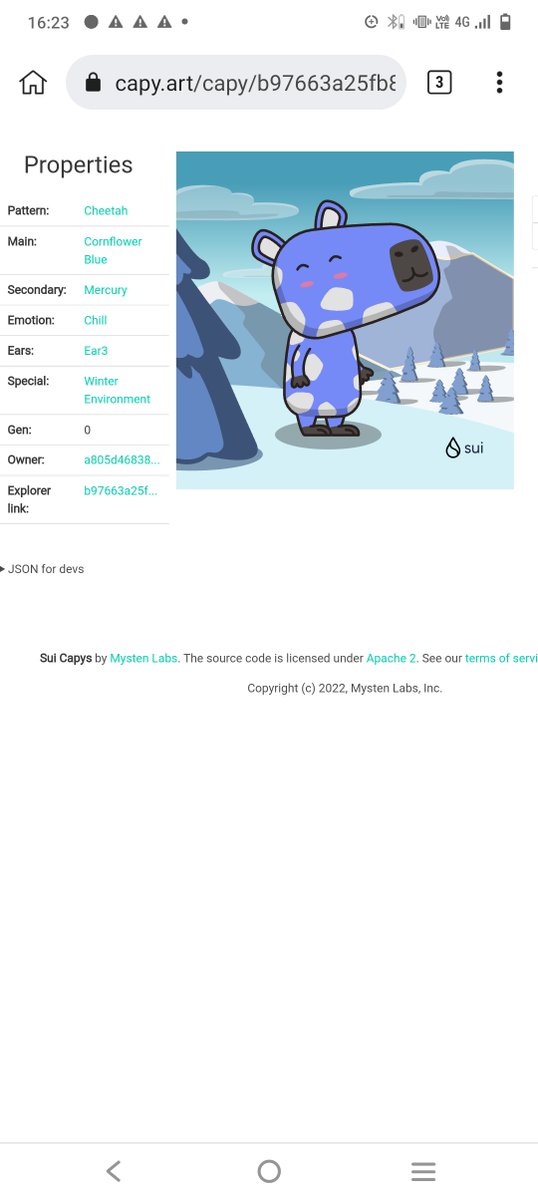 Ankit25869481's tweet photo. 🎁 I just unboxed my Sui Holiday Capy! ❄️
Create your own Capy here:  https://t.co/wSDNZn2SoU #CapyHolidays 
@SuiNetwork https://t.co/xLs8SBuS2B