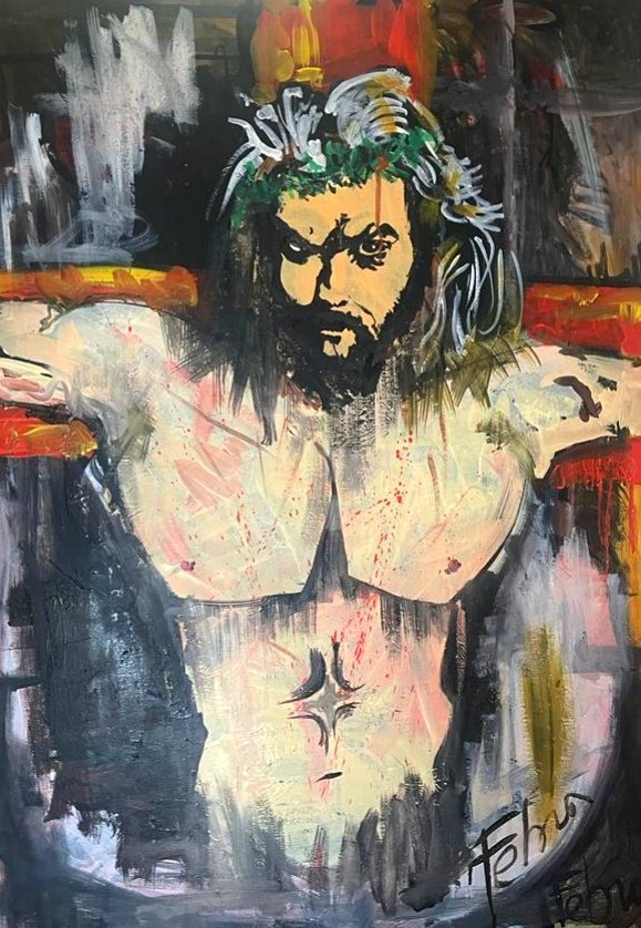 febrapop74's tweet photo. @PrideOfGypsiesJ Jesus momoa pop art https://t.co/5WlHCZpl1z