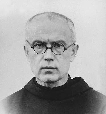 AuschwitzMuseum's tweet photo. 8 January 1894 | Fr. Maximilian Kolbe, OFM, was born in Zduńska Wola. 

As a prisoner of #Auschwitz at the end of July 1941, he sacrificed his life to save a person selected for starvation death after an escape. On 14 August 1941, he was murdered with a phenol injection. https://t.co/9OMOl7vmJr