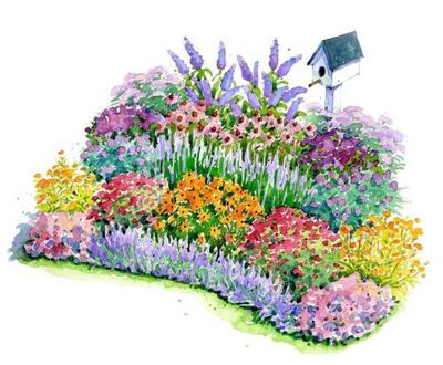 If you're looking to plant a low-maintenance garden that will bring lots of pollinators buzzing around your landscape, you'll want to install this design. Tried-and-true favorites, such as catmint, butterfly weed, bee balm, and aste keepingyouinformed.info/trendspottr/ho…