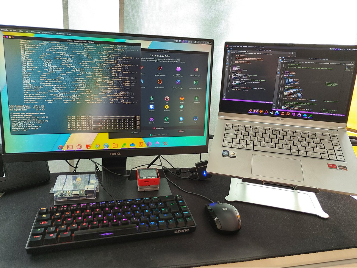 310hkc41b's tweet image. Hoy toca updating a fondo. 😬
#garudalinux #blackarch