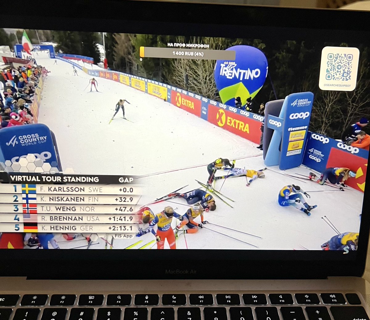 The wonderful wreckage of Alpe Cermis, and the final stage of the <a href="/FISCrossCountry/">FIS Cross-Country</a> #TourdeSki. 4th overall for <a href="/rosiewbrennan/">Rosie Brennan</a>, and 3-5-6 on the day for the women. So much respect for such grit. First World Cup podium for Sophia Laukli! <a href="/usskiteam/">U.S. Ski & Snowboard Team</a> #GoNNF #WeCompeteClean