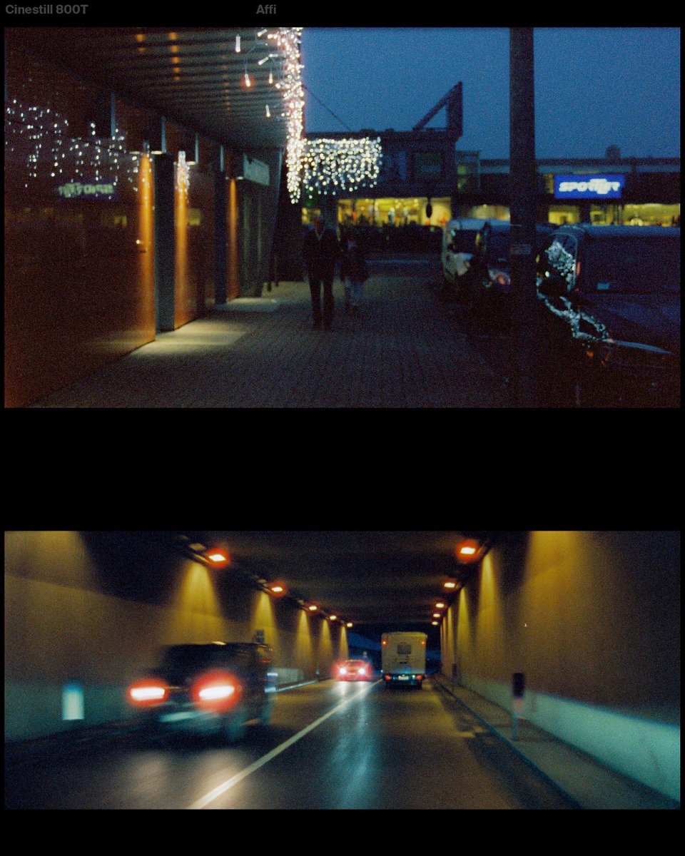 Playing with Cinestill 800T