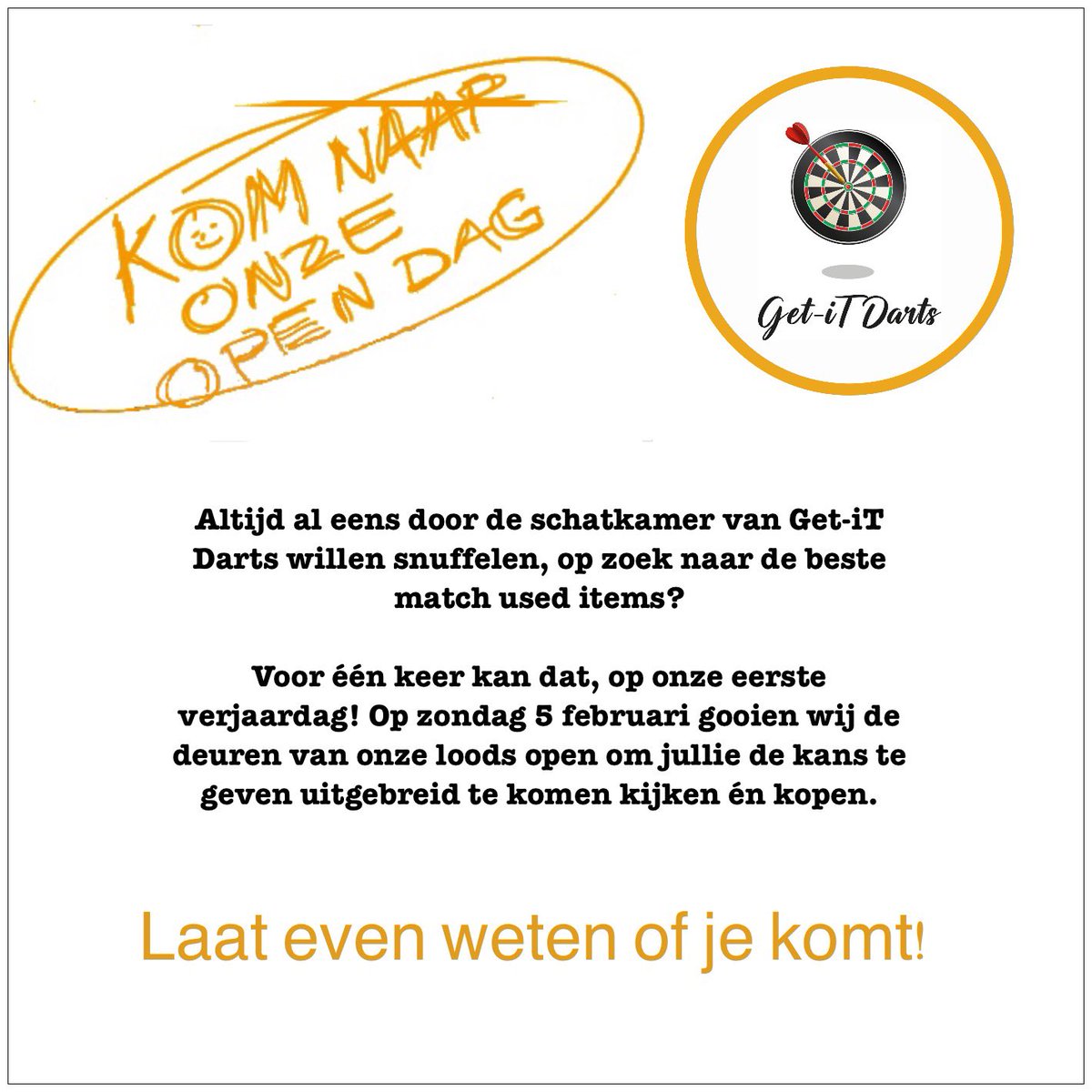 GermPostma's tweet photo. Save the date!

5 februari 2023 - locatie Pijnacker

Jij komt toch ook!

Meer info volgt! https://t.co/G6LrXGltUw