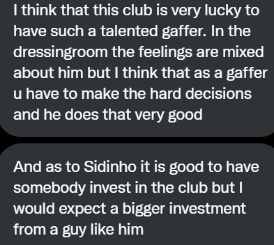 S2gStand's tweet photo. First Question: How Does @MalcolmRowe1998 feel about their Investor @SidinhoLopez and Gaffer @OfficialS2G 

Answer: https://t.co/hnftwUzgQQ