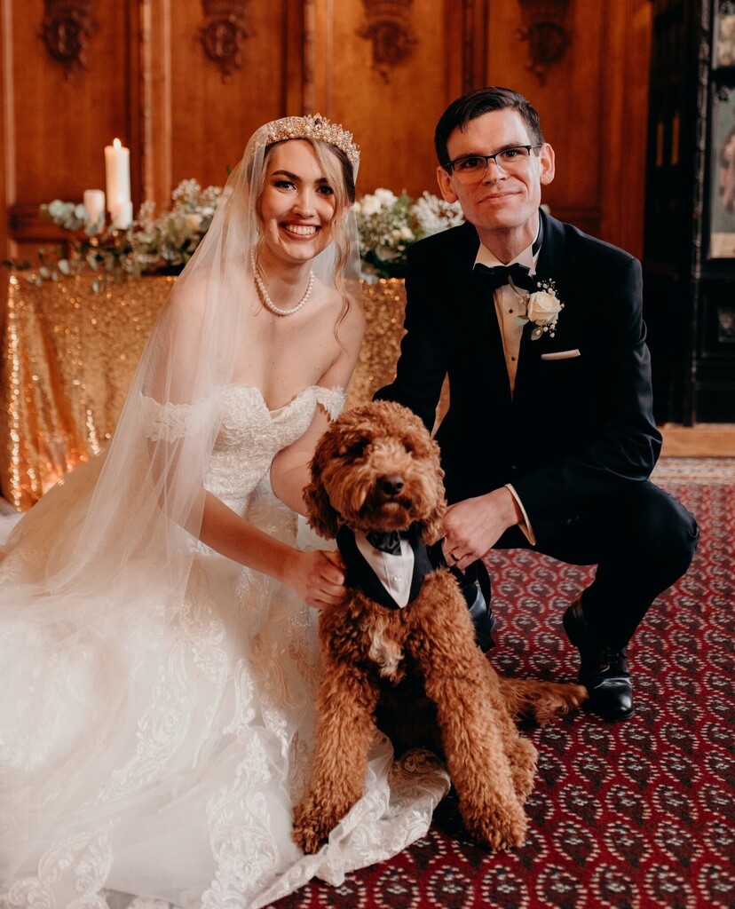 your_fabwedding's tweet photo. HAPPY 1ST ANNIVERSARY ⁠
⁠
Wow a year ago since Christy &amp; Sam finally got their fabulous day.  Family and friends were able to come together from across the world to celebrate this amazing couple and enjoy a joyous day at the historic @carltontowerswe… https://t.co/eJQdlxP15A https://t.co/GOftLXaE6x
