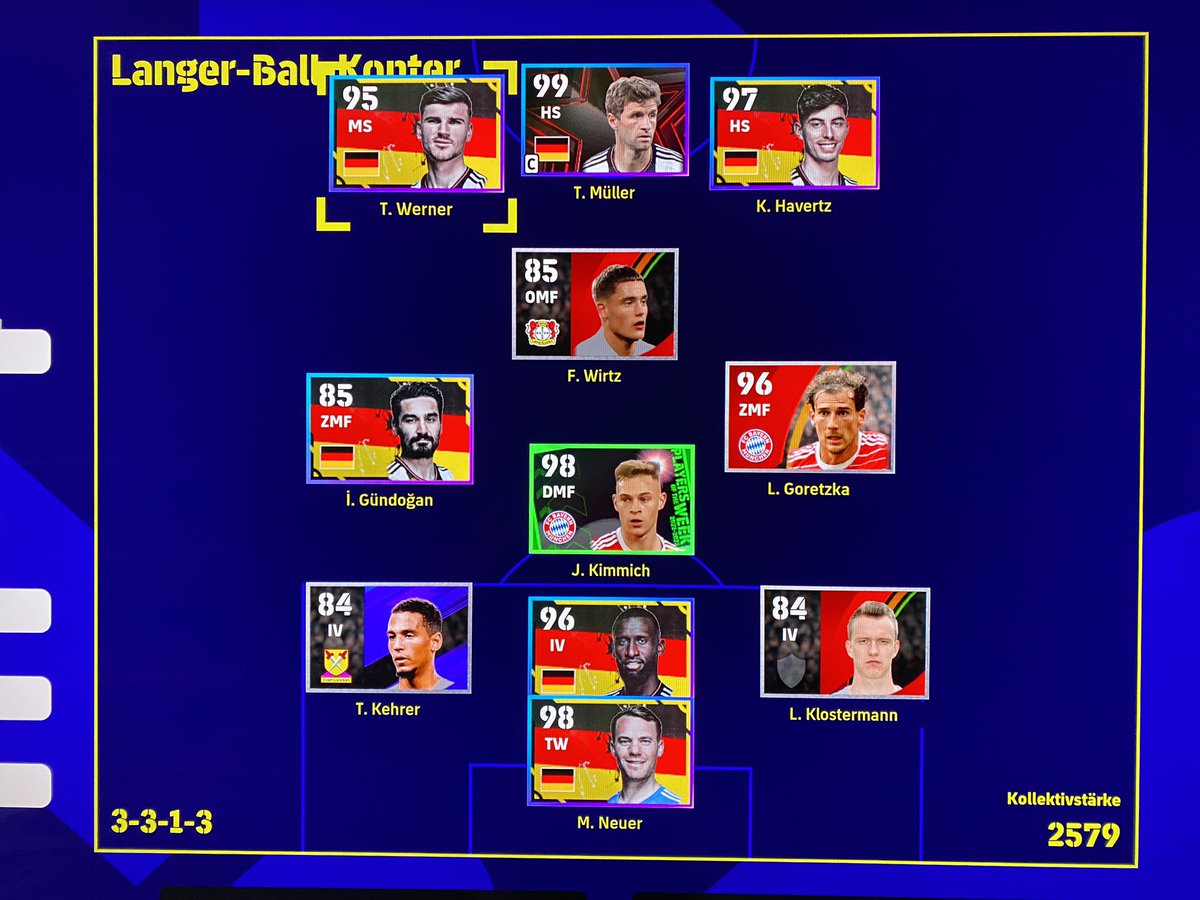 What a Win. I like my German Team for the International Cup mode. #eFootball2023