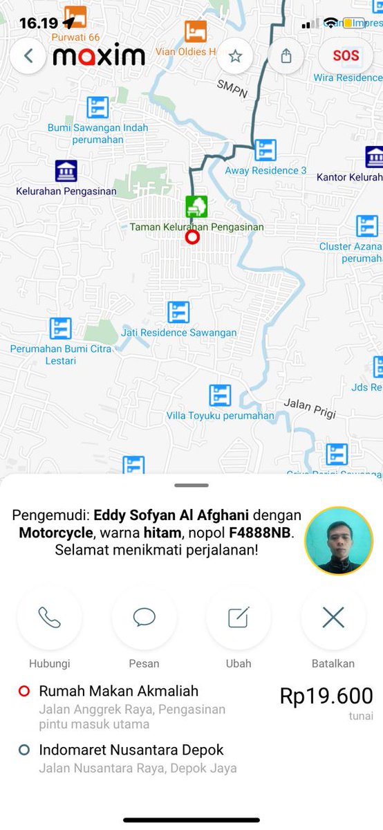 Twinhflame's tweet photo. Bismillah ya Allah.

Mohon bantuannya gais untuk mencari orang ini, ayam mentah utuh sebanyak 35 ekor dibawa kabur sama dia ya Allah aku rugi 2jt yaallah

Aku order maxim, aku order jam 1 siang utk kirim barang ayam 35 ekor ini ke daerah Nusantara Depok dan ga dateng sampe skrg. https://t.co/jZyzxe0f0w