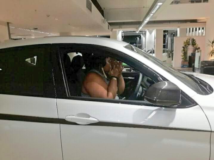 Kolie_Yola's tweet photo. In 2019 I was invited by UCT Alumni office to one of their events that they always invite me to. π
I "window shopped" this baby and fell inlove. #BMW #GenerationJoy https://t.co/aKn9FtIw8R