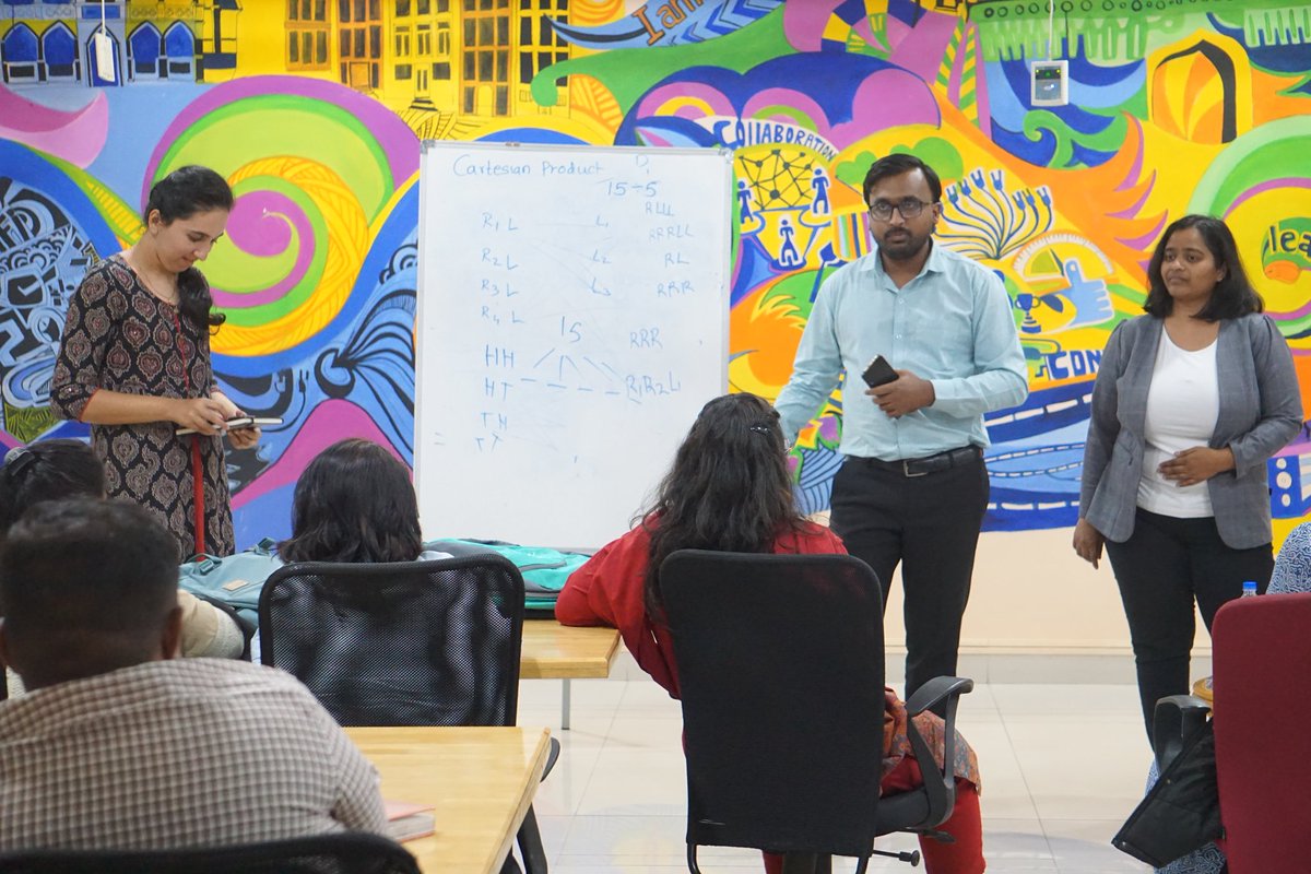 gatuvit's tweet photo. It was a fabulous start of the year as we were privileged to host 30 teachers from various private schools &amp; non profit organisations for our math pedagogy masterclass in Pune on 6th Jan 2023. https://t.co/I6sRjrC5jB