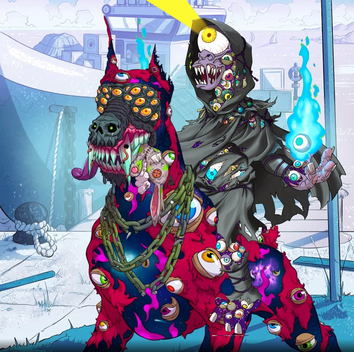 All eyes on the <a href="/MutantHounds/">Mutant Hounds</a> collar burn on Jan 11 👀 howl excited are you?!