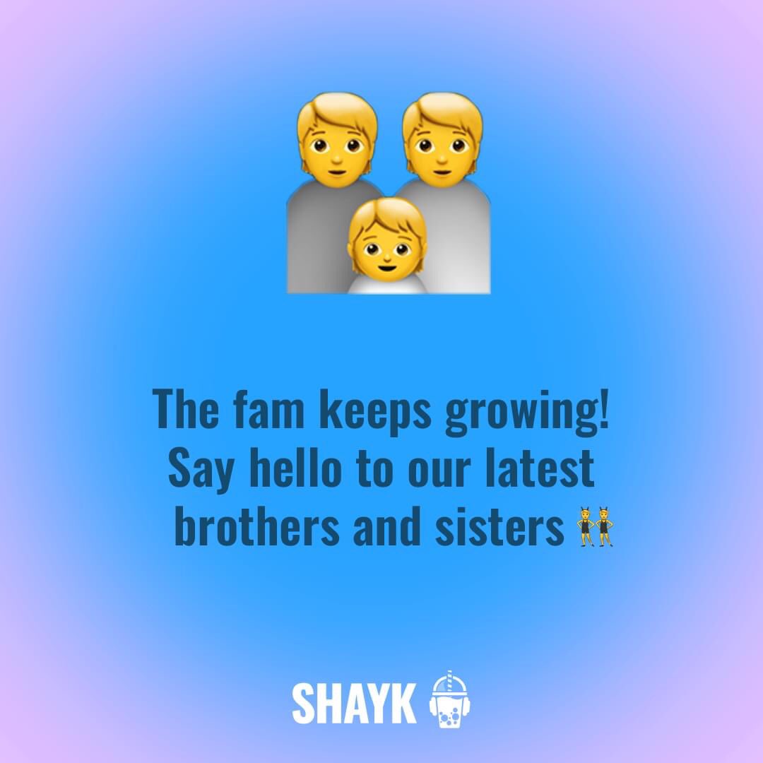 TalkalyticsAi's tweet image. Go to our "Newcomers" tab in the "search" page to see our newest families! 🤗
#SHAYK #SHAYKapp #socialaudio #socialmedia