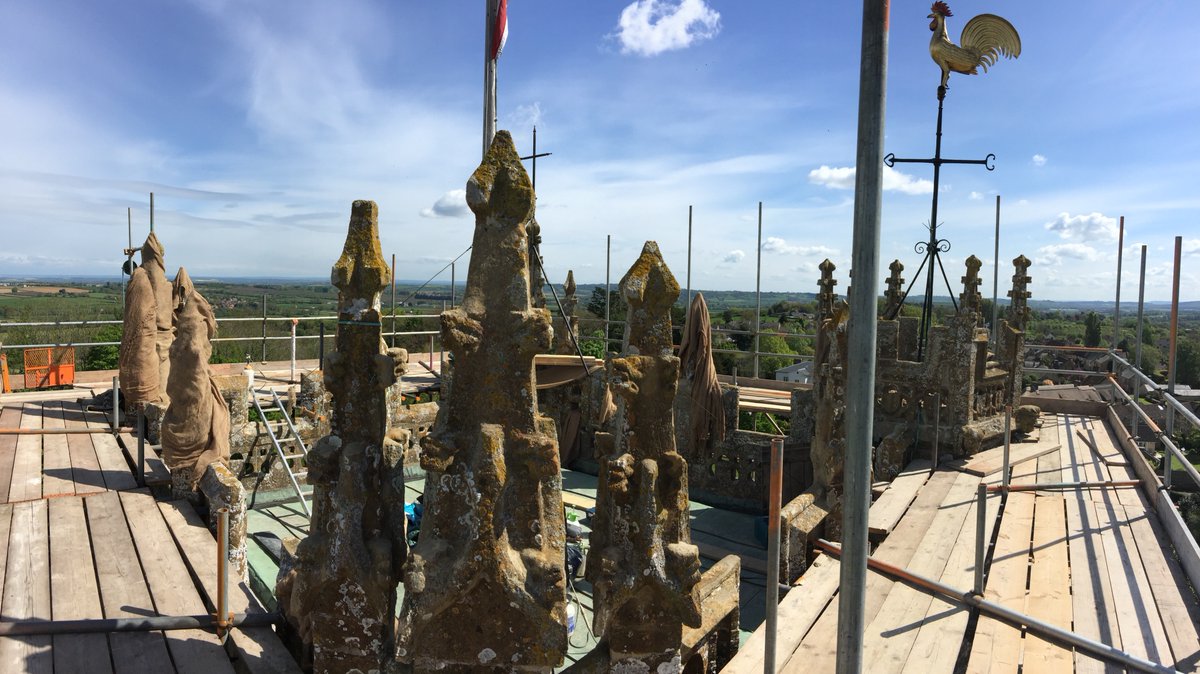 natchjourneyman's tweet photo. We are looking for a new trainee for 2023 to join our small team, So if you have a head for heights &amp; keen to learn about old crafts and building materials, email andyz@minervaconservation.com - Somerset based.@minervaStone @SPAB1877 @TheCCT  @HeritageCraftUK @WiltshireMuseum https://t.co/wbpoE8PkUi