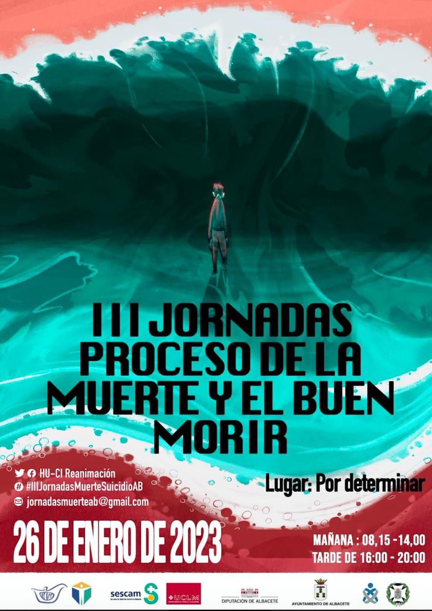 HuUniv's tweet photo. En  marzo de 2020,quedaron pospuestas estas  jornadas.Las jornadas están organizadas por  la GAI Albacete .Este año, hay más actividades y daremos cabida a las asociaciones que participan en la mesa del suicidio (Ayuntamiento de Albacete) #IIIJornadasMuerteSuicidioAb https://t.co/GI7R9ULLxP
