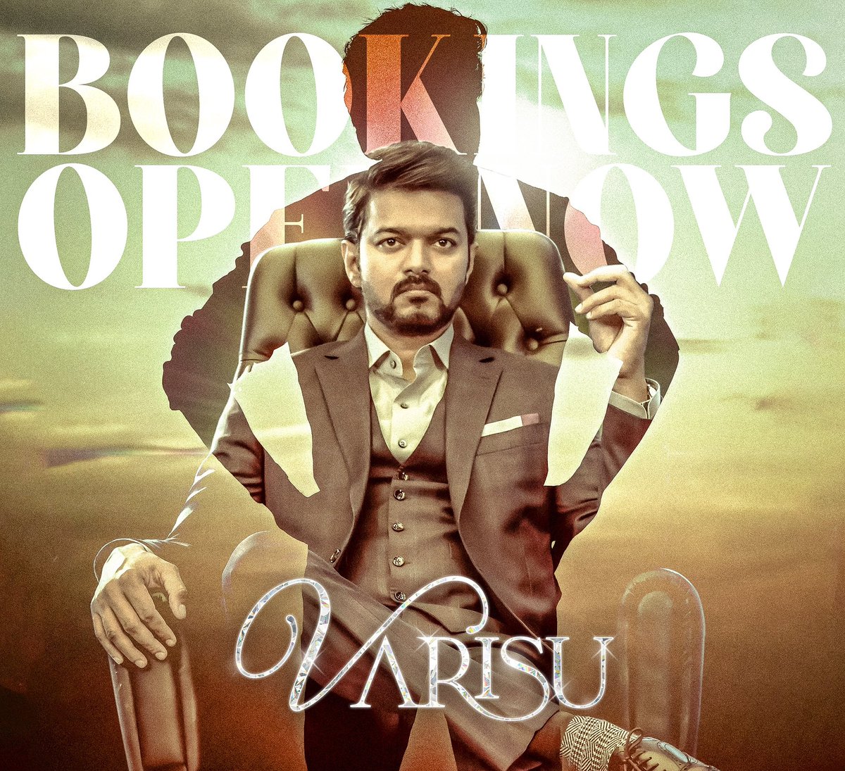 Booking opened #VARISU #VarisuBookings #SCREEN1 - 1 SHOW #SCREEN2 - 2 SHOW #SCREEN3 - 2 SHOW #VARISUATSRIDEVICINEMAS