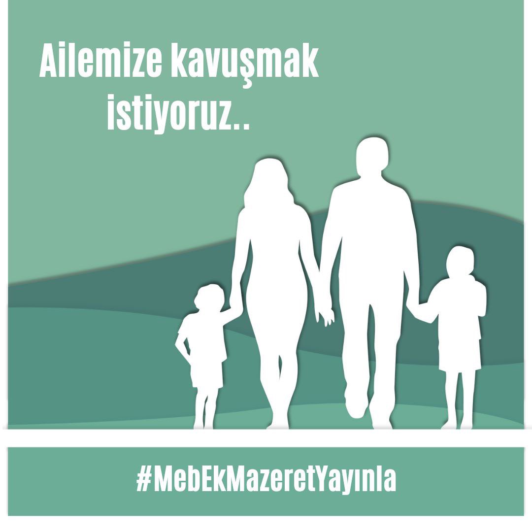 Kadro geldi gelecek diye ümit bağladık aylardır bekliyoruz.
Kadro yasalaşmış olsaydı biz Sözleşmeli Öğretmenler Eş durumuna yetişecektik. Lütfen mağduriyetimizi görün 🙏 
<a href="/RTErdogan/">Recep Tayyip Erdoğan</a> 
<a href="/emrullahisler/">Emrullah İŞLER</a> 
<a href="/vedatbilgn/">Vedat Bilgin</a> 
<a href="/akbasogluemin/">Av. M.Emin AKBAŞOĞLU 🇹🇷</a> 
<a href="/AvOzlemZengin/">Av. Özlem Zengin 🇹🇷</a> 
<a href="/zyildiz_/">Zeynep Yıldız</a> 
#MebEkMazeretYayınla