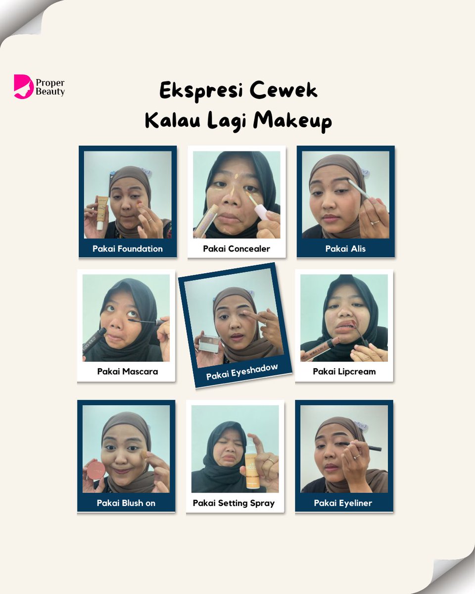 properbeautyid's tweet photo. Feed :
Expresi mana yang paling membagongkan guys! 🤣🤣🤣
#BeliajadiProperBeauty
#ProperBeautyid #ProperBeauty #ProperBeautyisYours #makeup #Makeuptutorial #ProperJokes #makeupTrend #propermakeup #makeupmurah #makeupMemes #memes #jokes #makeupjokes https://t.co/FKqYBR7Iyu
