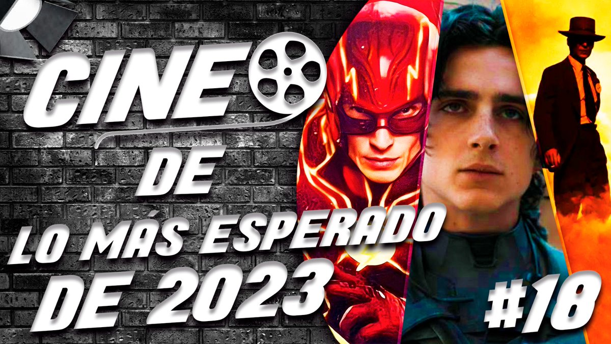 SitoCinema's tweet image. El primer #Cineo del año 'Lo Más Esperado de 2023'.
Programa especial en el que cubriré las películas que más esperamos este año, que promete ser una bomba.
Se agradece apoyo al tweet 🔥🔥🔥🔥.
Entra y disfruta del show 😉.
youtube.com/watch?v=vZOioV…