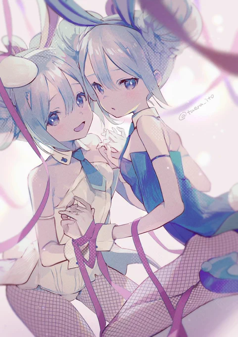 バニーガールミクさん 