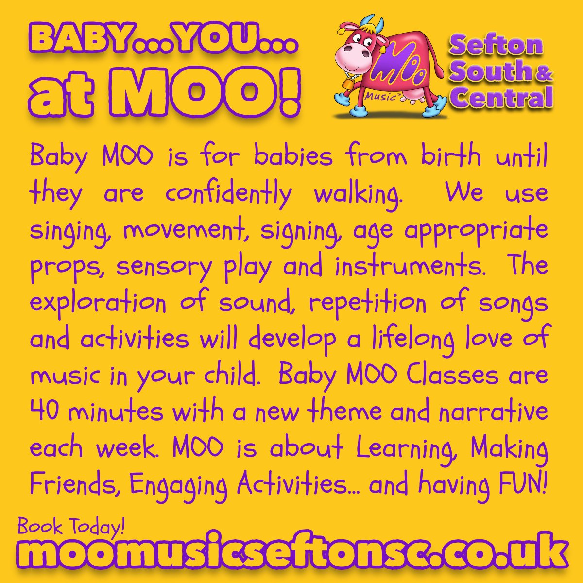 mooseftonsc's tweet image. 😀 !!!WE ARE SO #EXCITED TO BE BACK!!! 😀 
The New Term at #MOOMusic starts tomorrow.  A number of classes are now full! Thank You so much! ❤️  We have limited spaces available on both #Baby and Mini MOO classes every week day in #CROSBY VILLAGE. Visit moomusicseftonsc.co.uk .