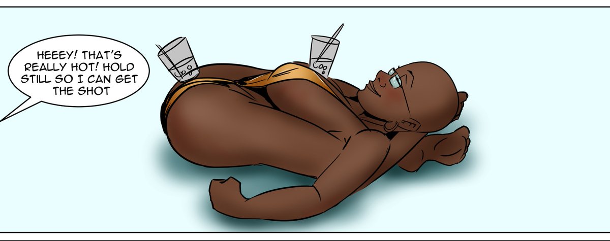 odie1077's tweet photo. My personal assistant Normina Laila is always focused on her work, but that doesn't mean she couldn't find time to have some fun along the way. ❤️ (🎨: @DaggerPoint, @CaricaturasGabo, @thepinupartist, &amp; @SensDen with video, audio and voiceover dubbing by @flirtyfawn696) https://t.co/iHLOwVHV2r