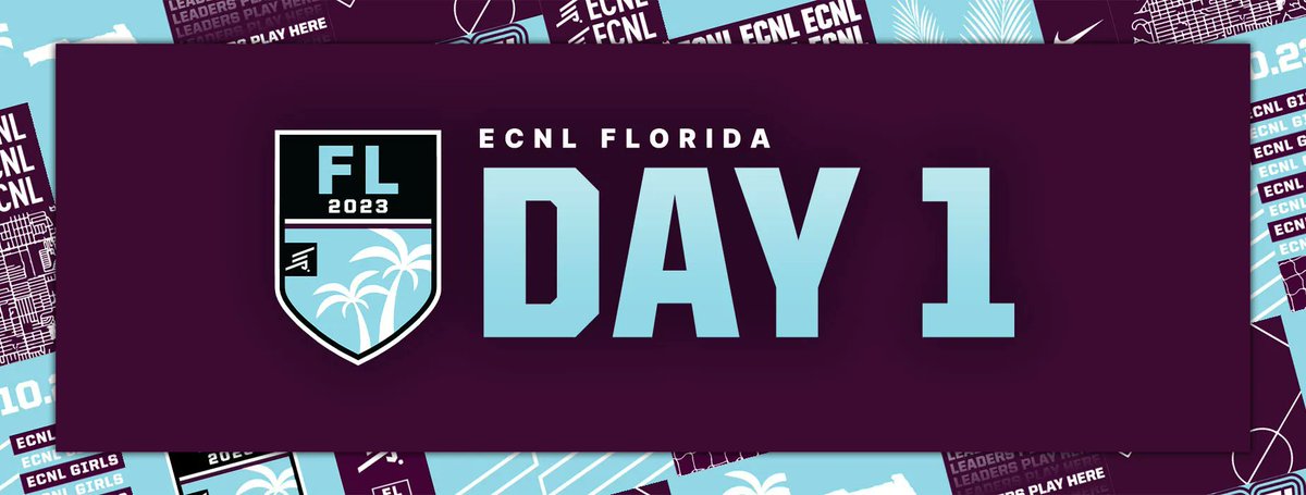 ECNL Florida Day 1️⃣
📍 Lakewood Ranch, FL
📆 buff.ly/3IoCmKx
📸 buff.ly/3dABzpl
📱 buff.ly/3Bw7OjC
#️⃣ECNLFL