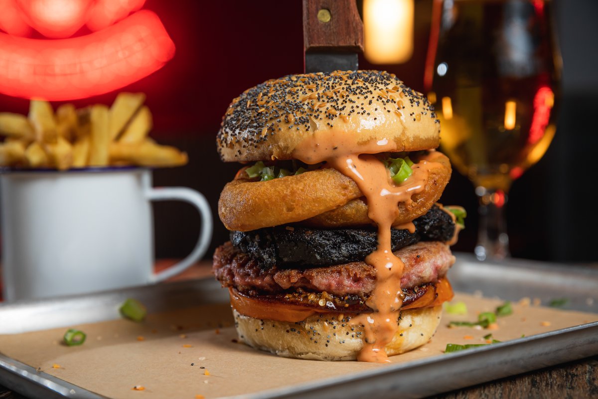 Have you tried our Vegan All Stars menu yet?

All January long, we’re slinging incredible Vegan dishes featuring Beyond Meat, Temple of Seitan, This Isn’t Meat and Moving Mountains.

It’s the ultimate month-long vegan lineup! You’d be a fool to miss it 💚