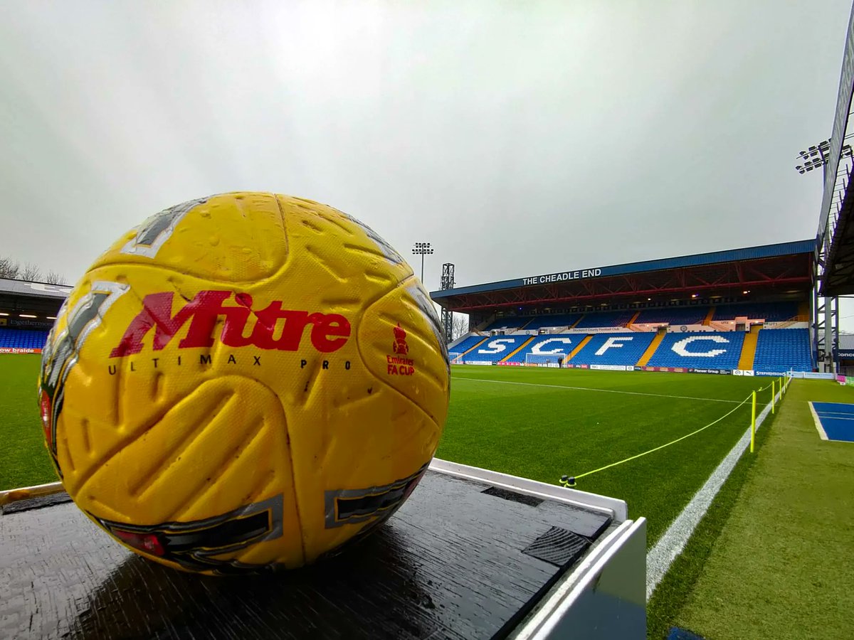 Stockport County on Twitter "It's FA Cup match day at Edgeley Park 😍