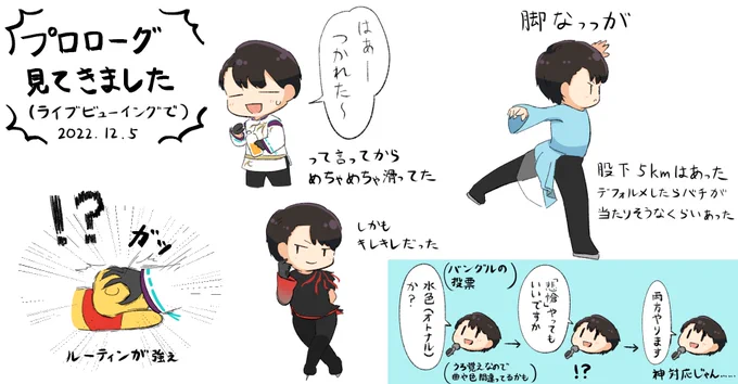 羽生結弦選手ファンの母と12月5日に「プロローグ」のライブビューイングを見に行ってきました!
とても素敵だったので今更ながら軽いレポ描きました
(めちゃくちゃ素人による感想ですが温かい目で見ていただけると嬉しいです)
 #プロローグinHACHINOHE #羽生結弦 