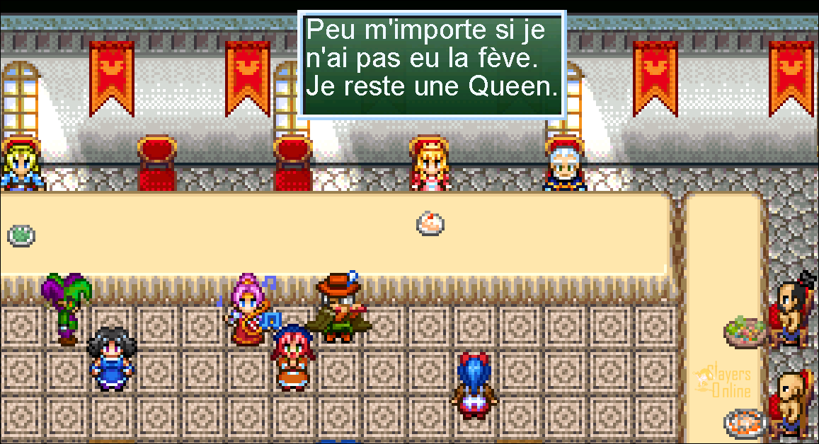 Fun fact : La Princesse Ennia aurait été aperçue dans la Salle du Banquet et visiblement, elle n'a pas eu la fève. Tag le pseudo de ta Reine👸ou ton Roi 🫅 on a quelques bonbons sucrés pour eux. #Queen #King #SlayersOnline