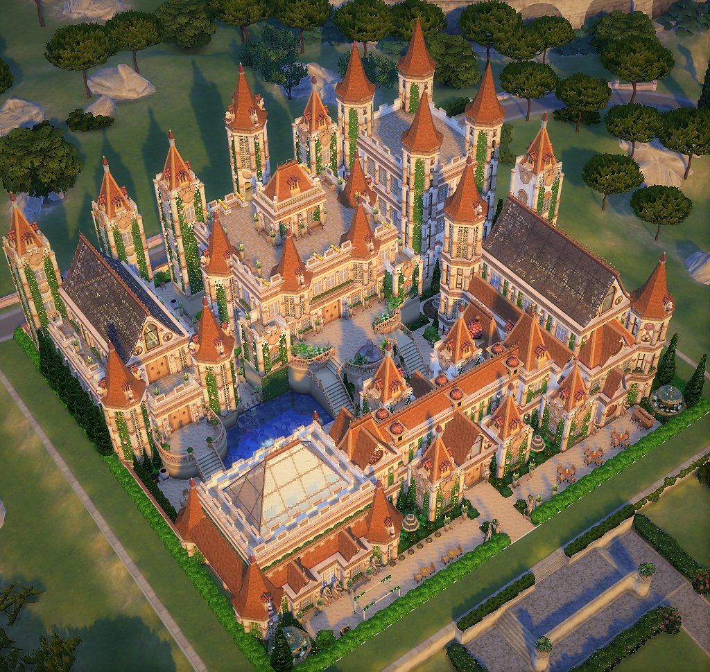 SimandaB's tweet image. Finally finished my build. 

The Royal Castle (I&apos;m not very good at naming my castles😅)

Fully furnished and available on the gallery. Gallery ID: SimandaBuilds

I hope you enjoy! 

#ShowUsYourBuilds #Sims4 #sims #nocc #TheSims #thesims4 @TheSims