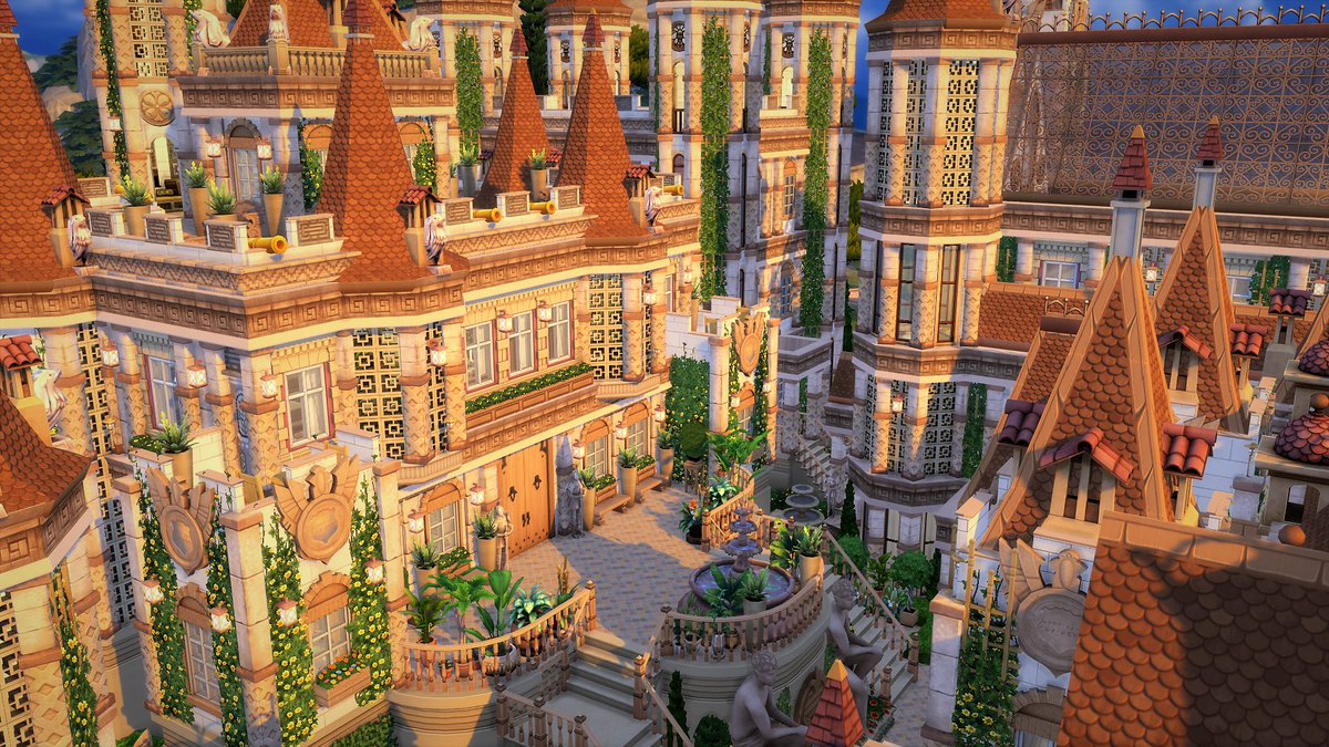 SimandaB's tweet image. Finally finished my build. 

The Royal Castle (I&apos;m not very good at naming my castles😅)

Fully furnished and available on the gallery. Gallery ID: SimandaBuilds

I hope you enjoy! 

#ShowUsYourBuilds #Sims4 #sims #nocc #TheSims #thesims4 @TheSims