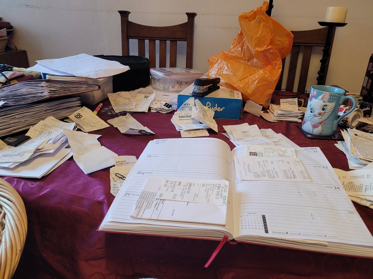 Tax return in progress...please send chocolate