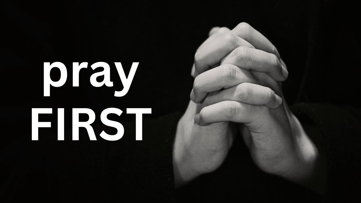 kevinwells's tweet photo. Think about this. Before you do anything……pray first. #prayfirst #chrishodges https://t.co/JOS1JspIVh