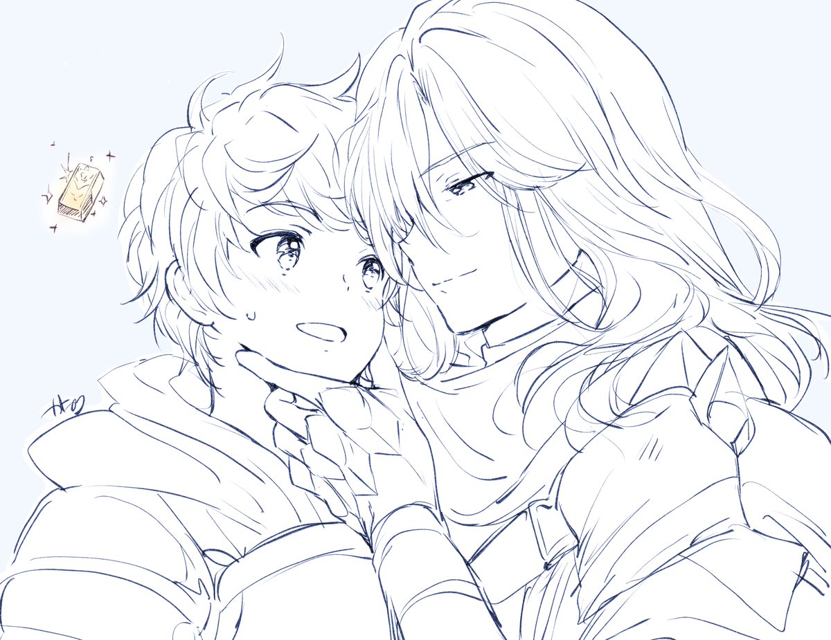 グラブルメンテなので昔描いた絵を貼る 男編 