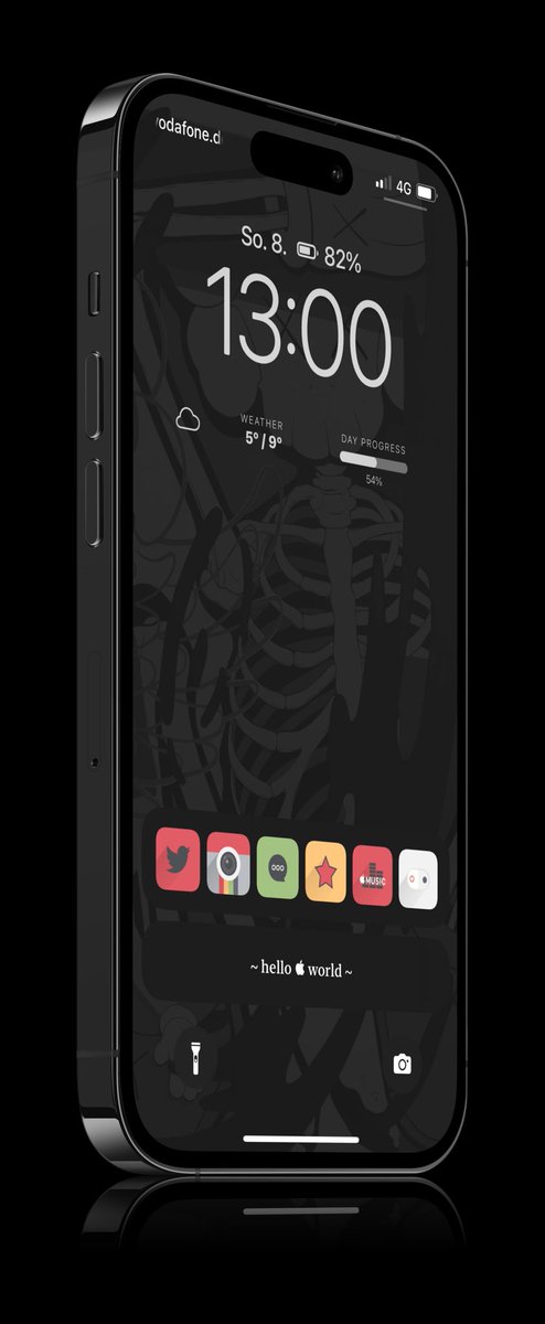 JanSch74's tweet image. Sunday LS 📱🔥 #iOS162 #iPhone14 #Kempii #Wall @Sn0wd3n #Widgy (modded) @Zooropalg #ActivityBuilder @LockLauncherApp @screenshot_pro 😎