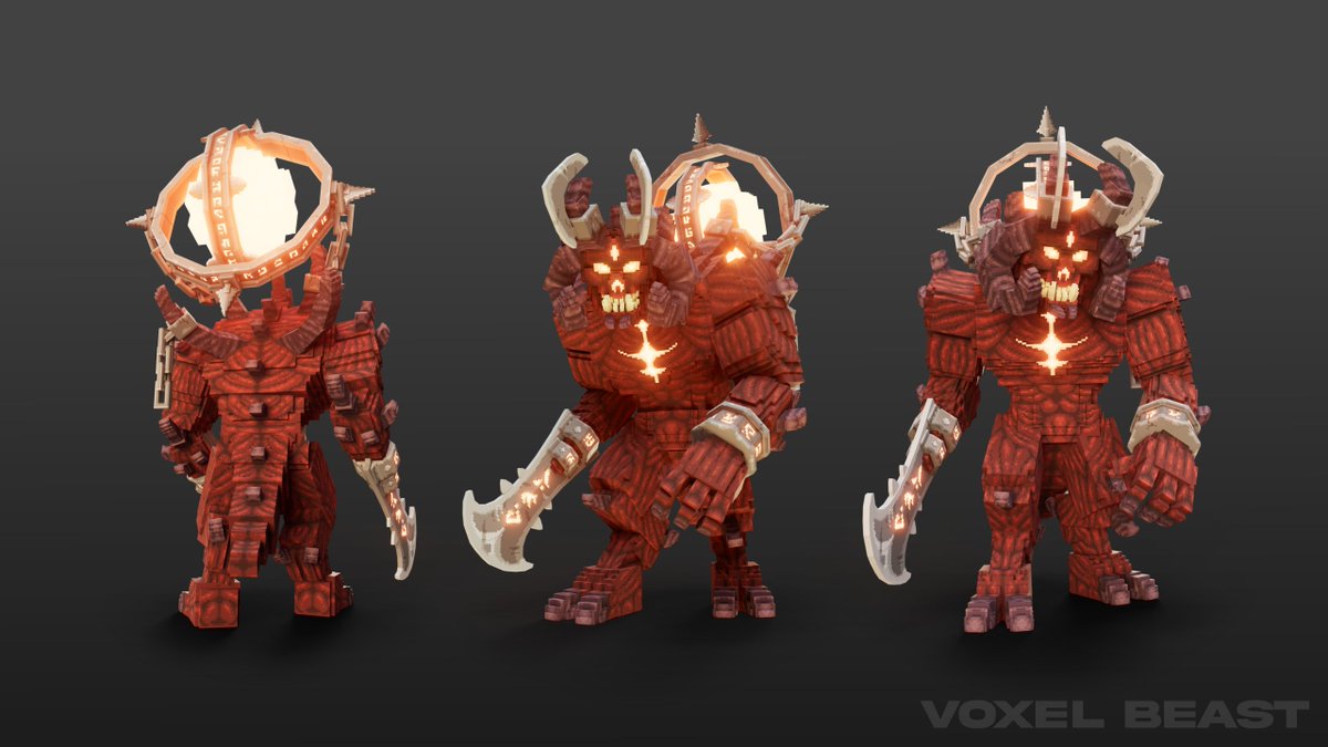 My name is Aleks C. (aka Voxel Beast). I am an experienced 3d voxel artist in the Sandbox metaverse. For the last 2 years I have been working as a senior artist/animator.🤩 #TheSandBox #voxelartist #voxedit #GameMaker #metaverse #voxelart #voxel #voxelcharacter #voxeldemon