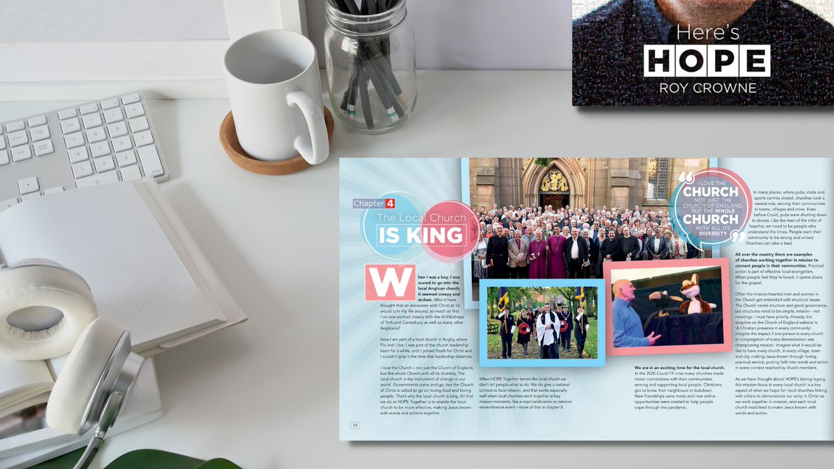 "This book isn’t really an autobiography of a person. It’s more an autobiography of a movement" Archbishop of Canterbury, <a href="/JustinWelby/">Follow @ArchbishopSarah</a> 

Order now: hopetogether.org.uk/Shop/Products/…

#hereshope #planningnewmission #missionplanning