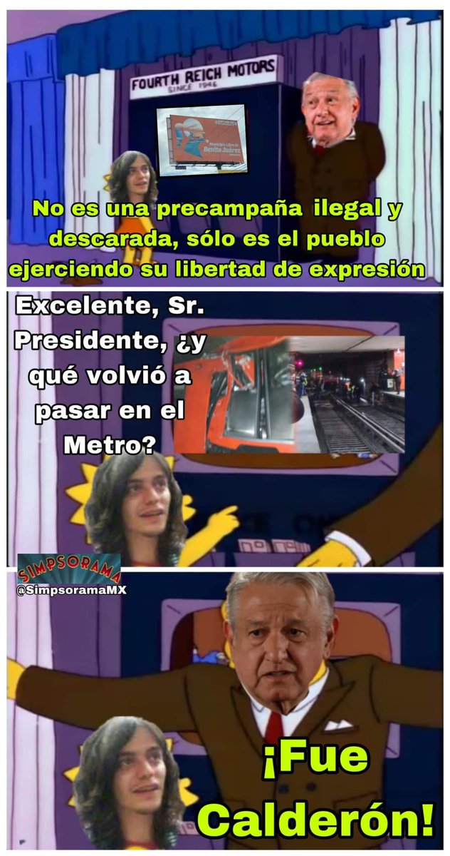 edu_chavez's tweet photo. Ese cabecita de algodón, es todo un caso! 

#EsClaudiaLaResponsable #EsClaudiaLaCriminal #Metro https://t.co/rFNlpwBur2