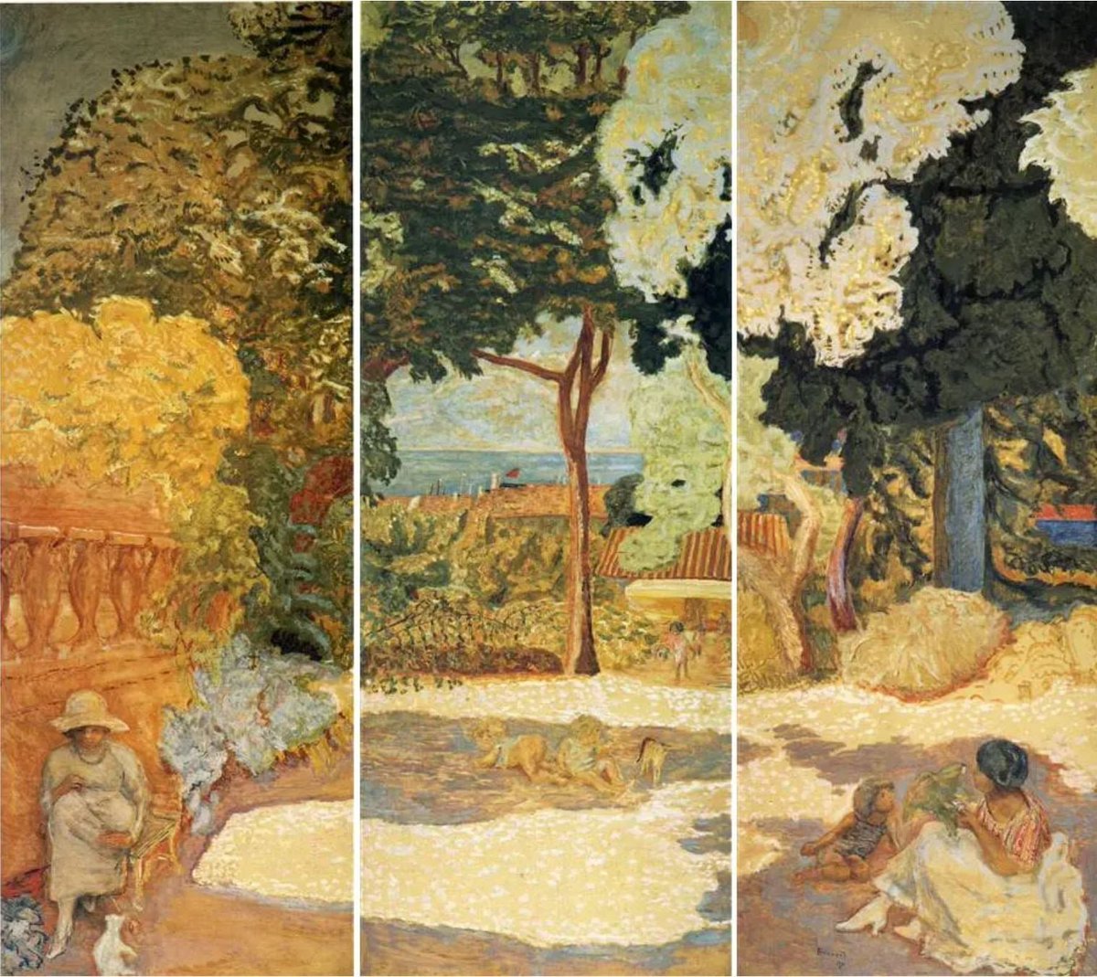 patriciacarles's tweet photo. #ArteYArt #collectionMorozov Pierre #Bonnard Le triptyque "La Méditerranée" dans la collection Morozov https://t.co/MoMdCJjjN5 ⬇️ https://t.co/aHICpIIPI7