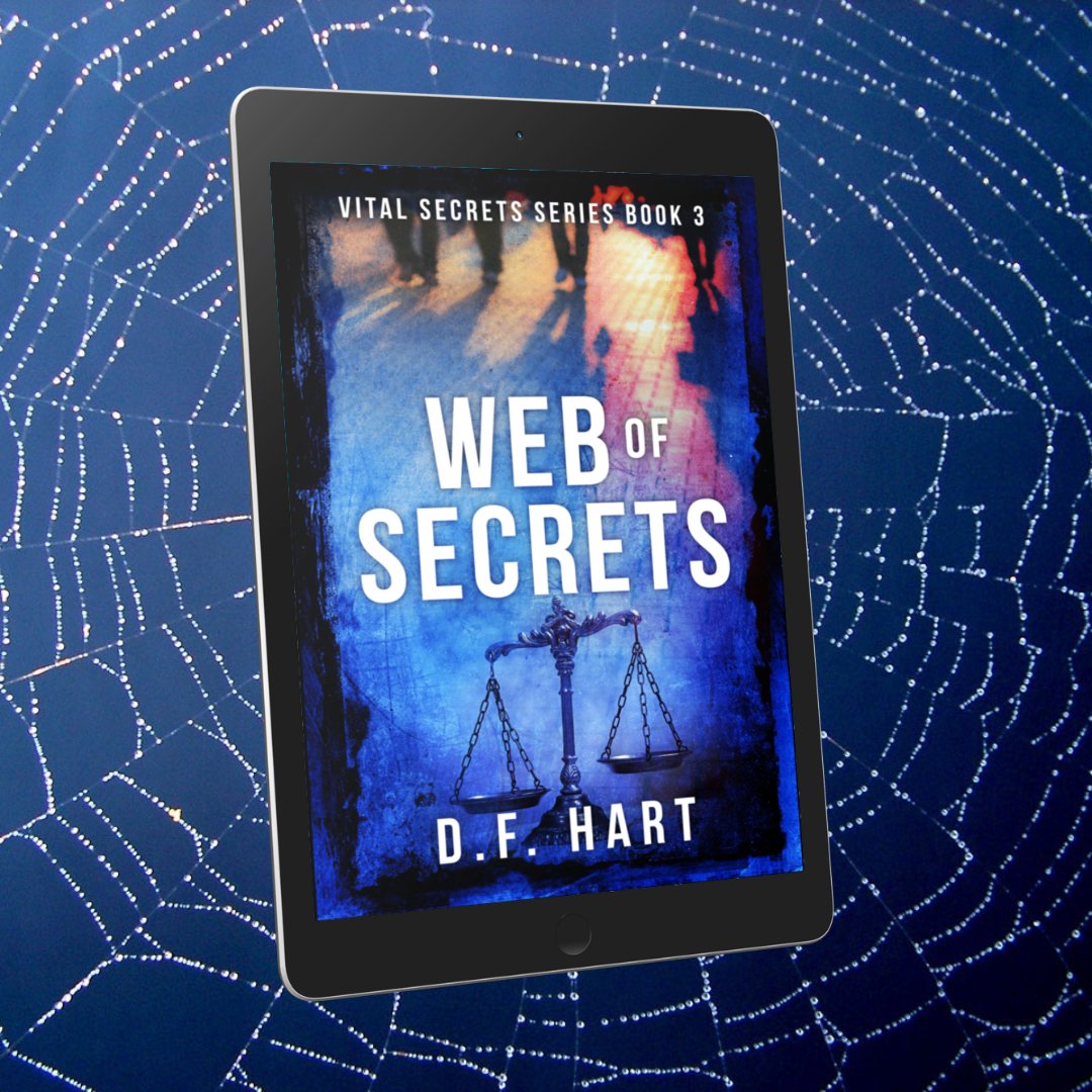 January is all about snuggling up and reading right? Why not give Web of Secrets by D.F. Hart a go? It's the 3rd book in the Vital Secrets series. <a href="/2ofhartspub/">D.F. Hart</a>
Buy it here bit.ly/webofsec
~ Moriarty ~