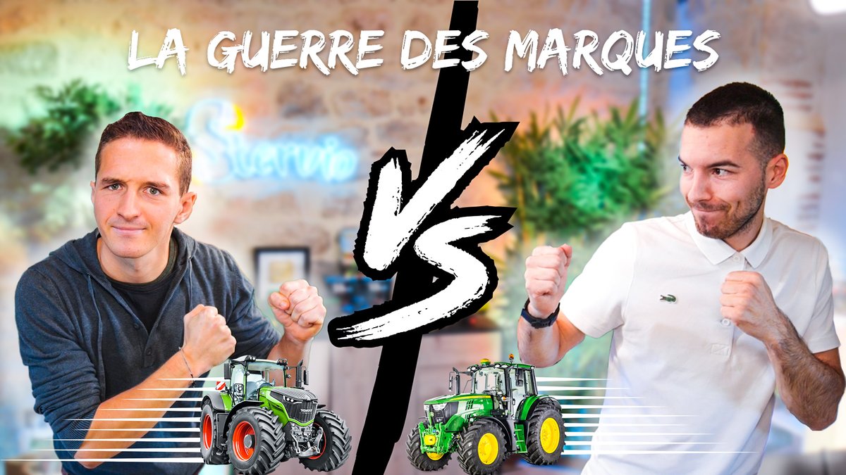#agriculture On as mis fin a la guerre des marques avec <a href="/Stervio255/">Bastien - Stervio</a> : youtu.be/7i8ZjLPb-6Y