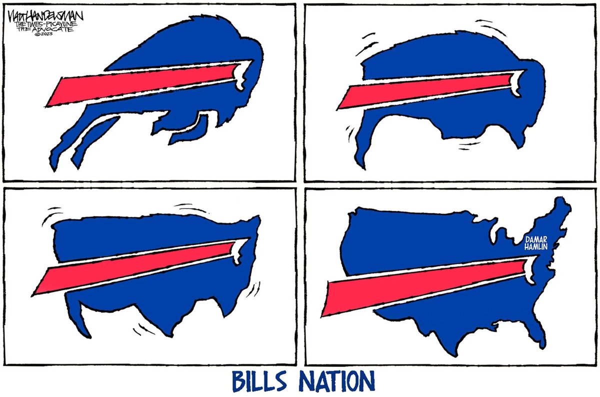 HaaseNC's tweet photo. Awesome from the Times-Picayune… #PrayForDamar #BillsMafia https://t.co/3GhkObrl4l