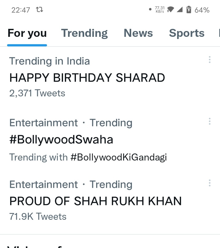 ChandaVarma13's tweet photo. Also in my list .
HAPPY BIRTHDAY SHARAD https://t.co/LIRobvnunJ