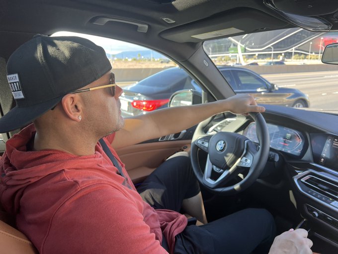 Cruising the strip in style! https://t.co/NT74Aa5QrF<a href="/tag/birthday"class="tags"><span>#birthday</span></a><a href="/tag/birthdayboy"class="tags"><span>#birthdayboy</span></a><a href="/tag/aquarius"class="tags"><span>#aquarius</span></a><a href="/tag/lfg"class="tags"><span>#lfg</span></a>