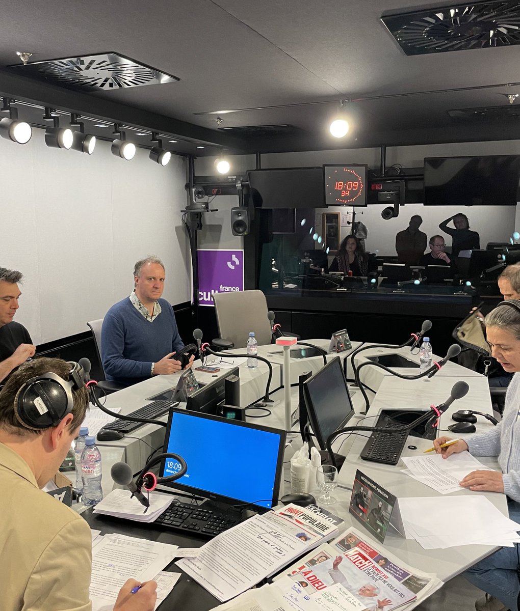 📻 <a href="/JeromeBegle/">Jérôme Béglé</a>, Directeur général de la rédaction de <a href="/leJDD/">Le JDD</a>, en direct dans #SoftPower présentée par <a href="/martelf/">Frederic Martel</a> sur <a href="/franceculture/">France Culture</a> 

▶️ radiofrance.fr/franceculture/…

#JDD #JDDMagazine #médias #lagardèrenews