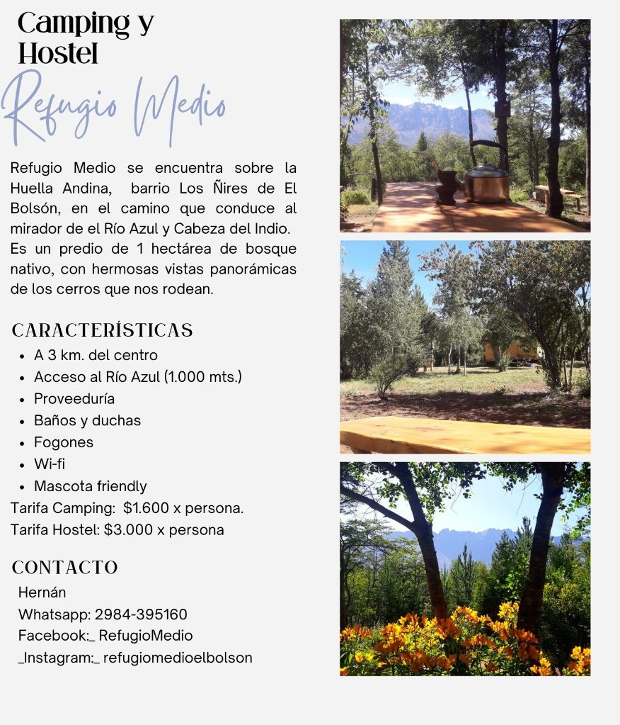 laraaRavicule's tweet photo. Mi tío con su familia después de mucho esfuerzo y trabajo logro abrir su camping y hostel en El Bolsón, pero todavía no tubo mucha difusión... Tiene unos paisajes hermosos y está en precio para ir,me ayudan a compartir 🙏🏼❤️ Refugio Medio El Bolson en Instagram🌲⛰️ https://t.co/OMnvd7wDEN